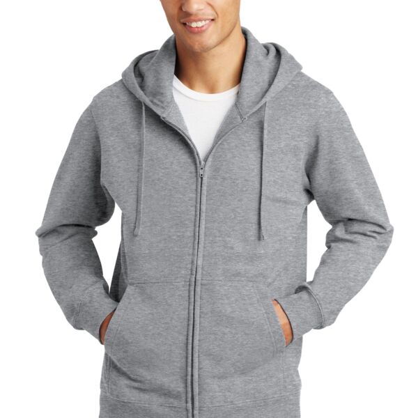 Fleece Full Zip Hooded Sweatshirt Thumbnail